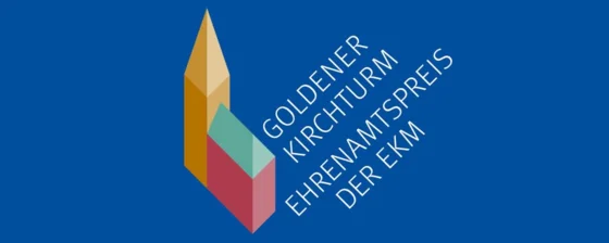 Grafik Goldener Kirchturm